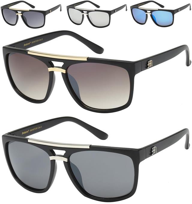 Men's Retro Vintage Brow Bar Sunglasses ā Timeless Classic Style
