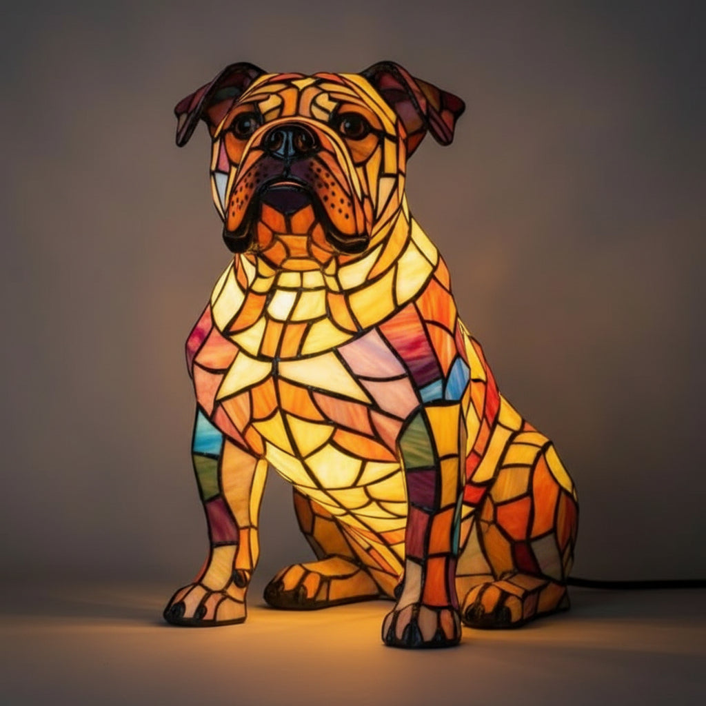 Art LED Night Lamp β Dog Breed Portraits for Elegant Home Decor