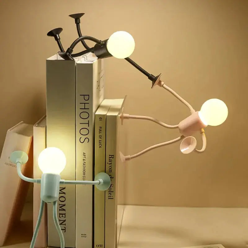 LED Night Light with Suction Feet — Gentle Glow for Any Room