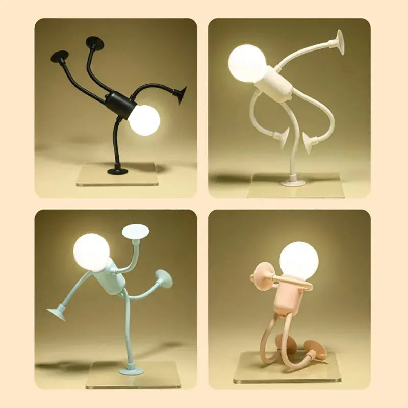 LED Night Light with Suction Feet — Gentle Glow for Any Room