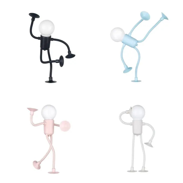 LED Night Light with Suction Feet — Gentle Glow for Any Room