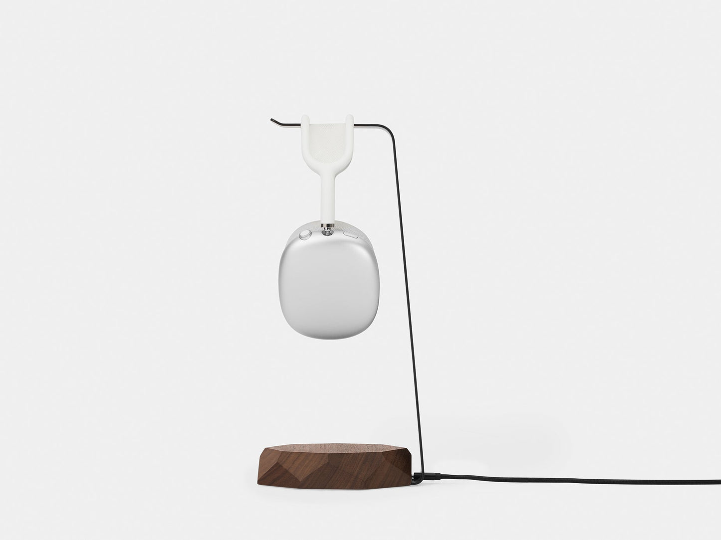 2-in-1 Headphones Stand – Sleek Space-Saving Desk Organizer