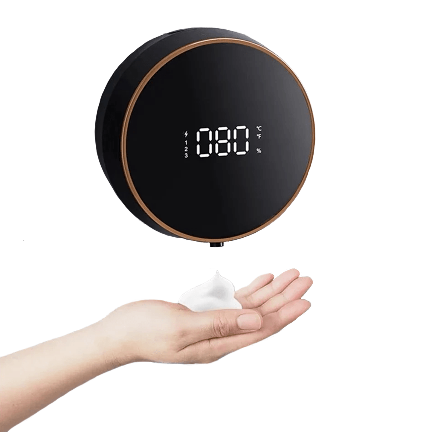 USB Wall-Mounted Automatic Foaming Soap Dispenser with Infrared Touchless Sensor