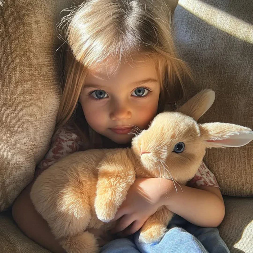 Interactive Bunny Plush: Hopping Toy for Kids