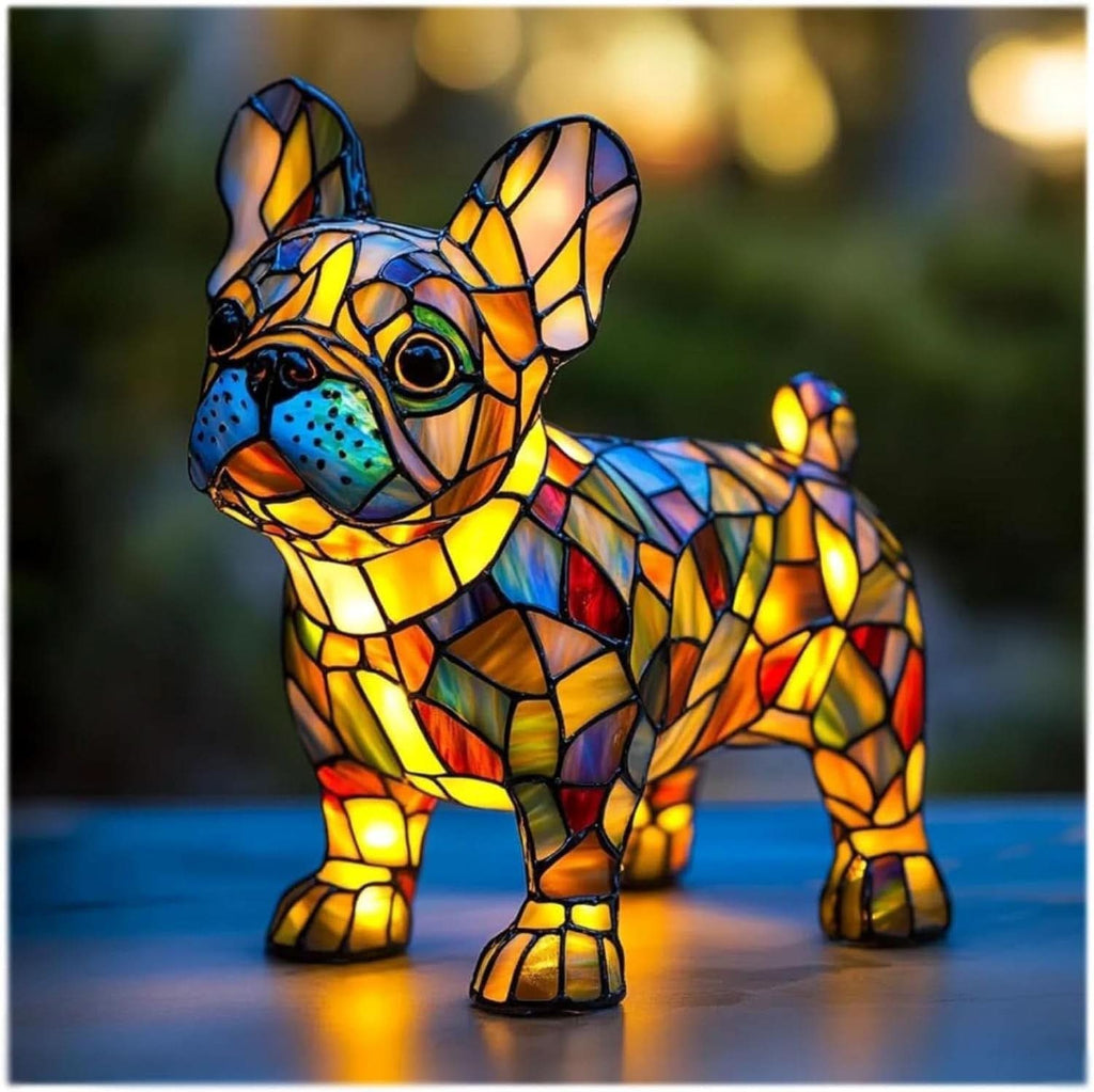Art LED Night Lamp – Dog Breed Portraits for Elegant Home Decor