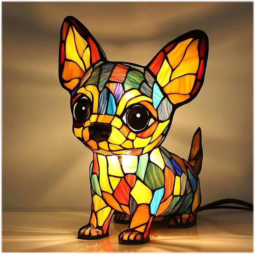 Art LED Night Lamp – Dog Breed Portraits for Elegant Home Decor