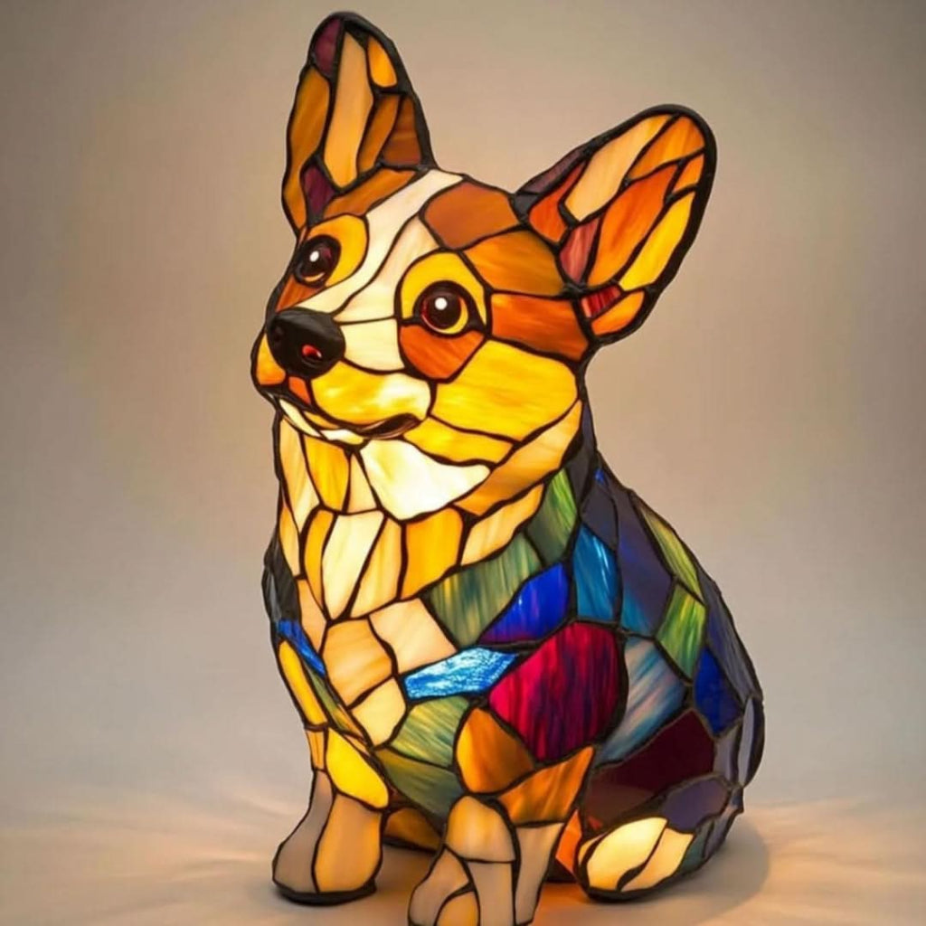 Art LED Night Lamp – Dog Breed Portraits for Elegant Home Decor