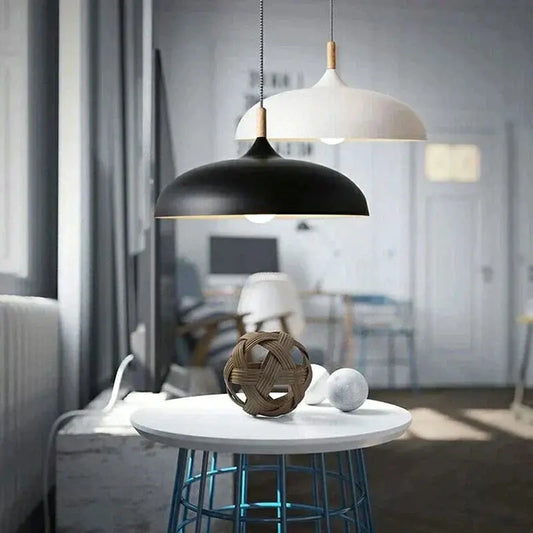 Premium Oak Wood Ceiling Light Fixture