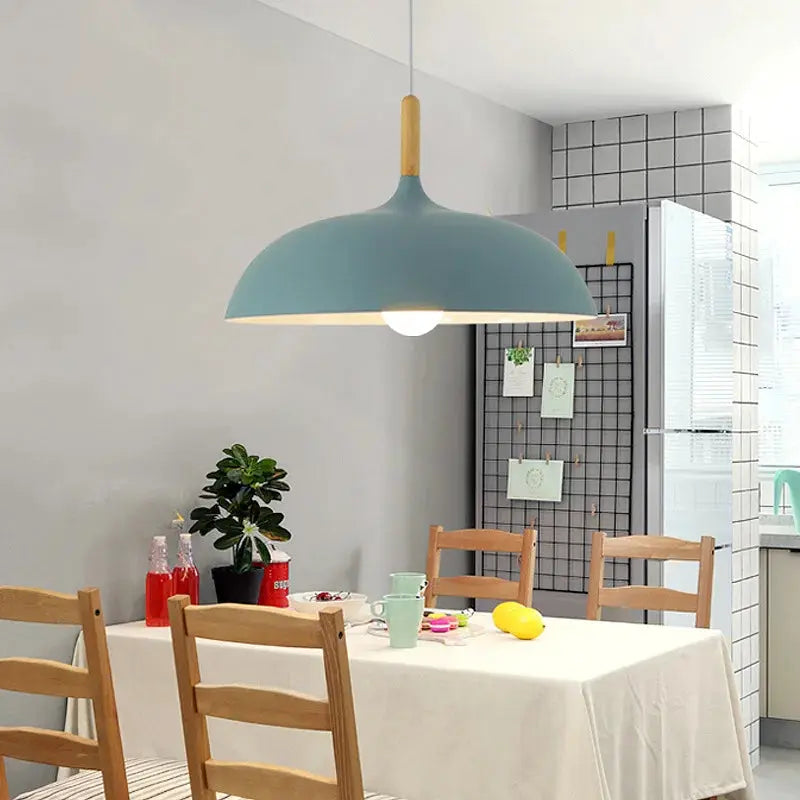 Premium Oak Wood Ceiling Light Fixture