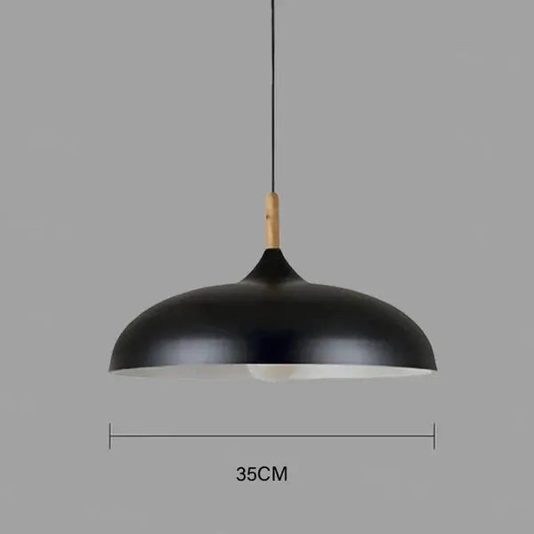 Premium Oak Wood Ceiling Light Fixture