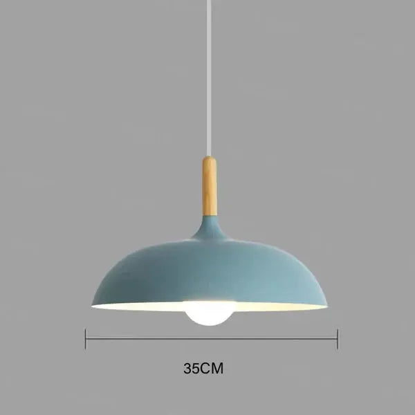Premium Oak Wood Ceiling Light Fixture