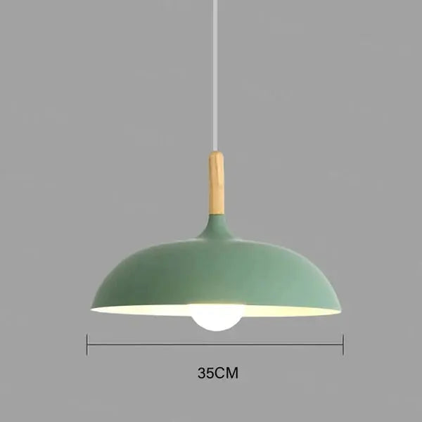 Premium Oak Wood Ceiling Light Fixture