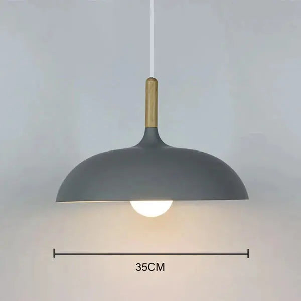 Premium Oak Wood Ceiling Light Fixture