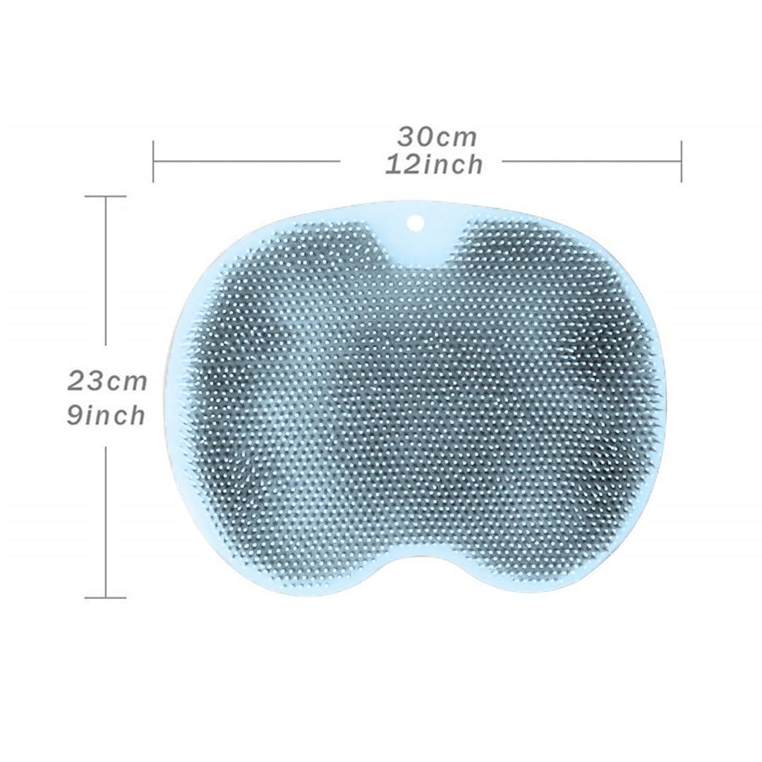 Shower Foot Scrubbers – Non-Slip Scrubber Mat with Built-In Foot Cleaner for Easy Foot Care