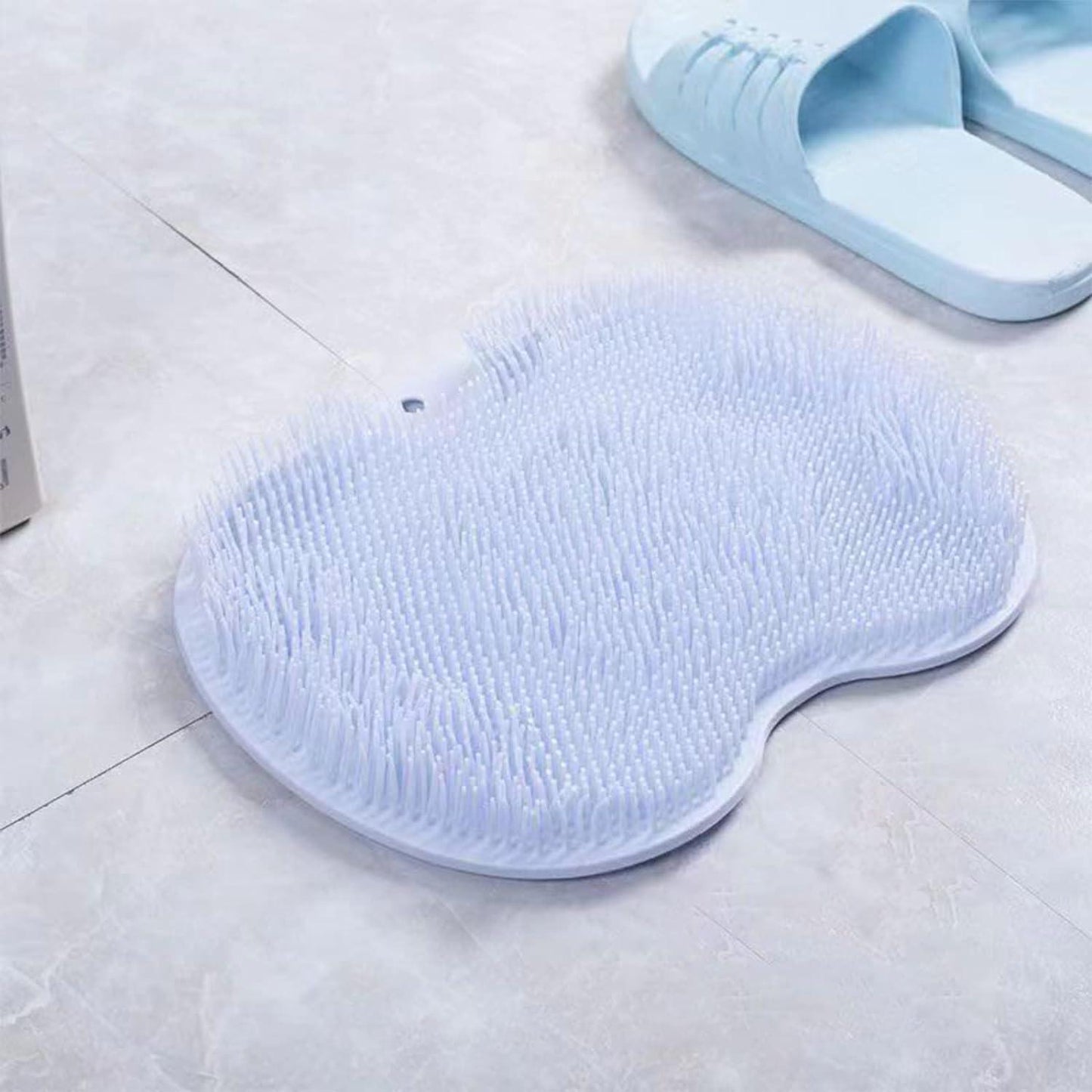Shower Foot Scrubbers – Non-Slip Scrubber Mat with Built-In Foot Cleaner for Easy Foot Care