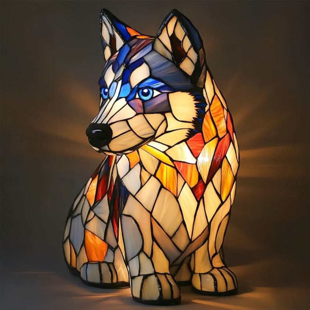 Art LED Night Lamp – Dog Breed Portraits for Elegant Home Decor
