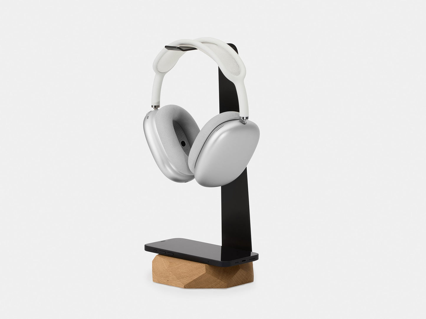 2-in-1 Headphones Stand – Sleek Space-Saving Desk Organizer