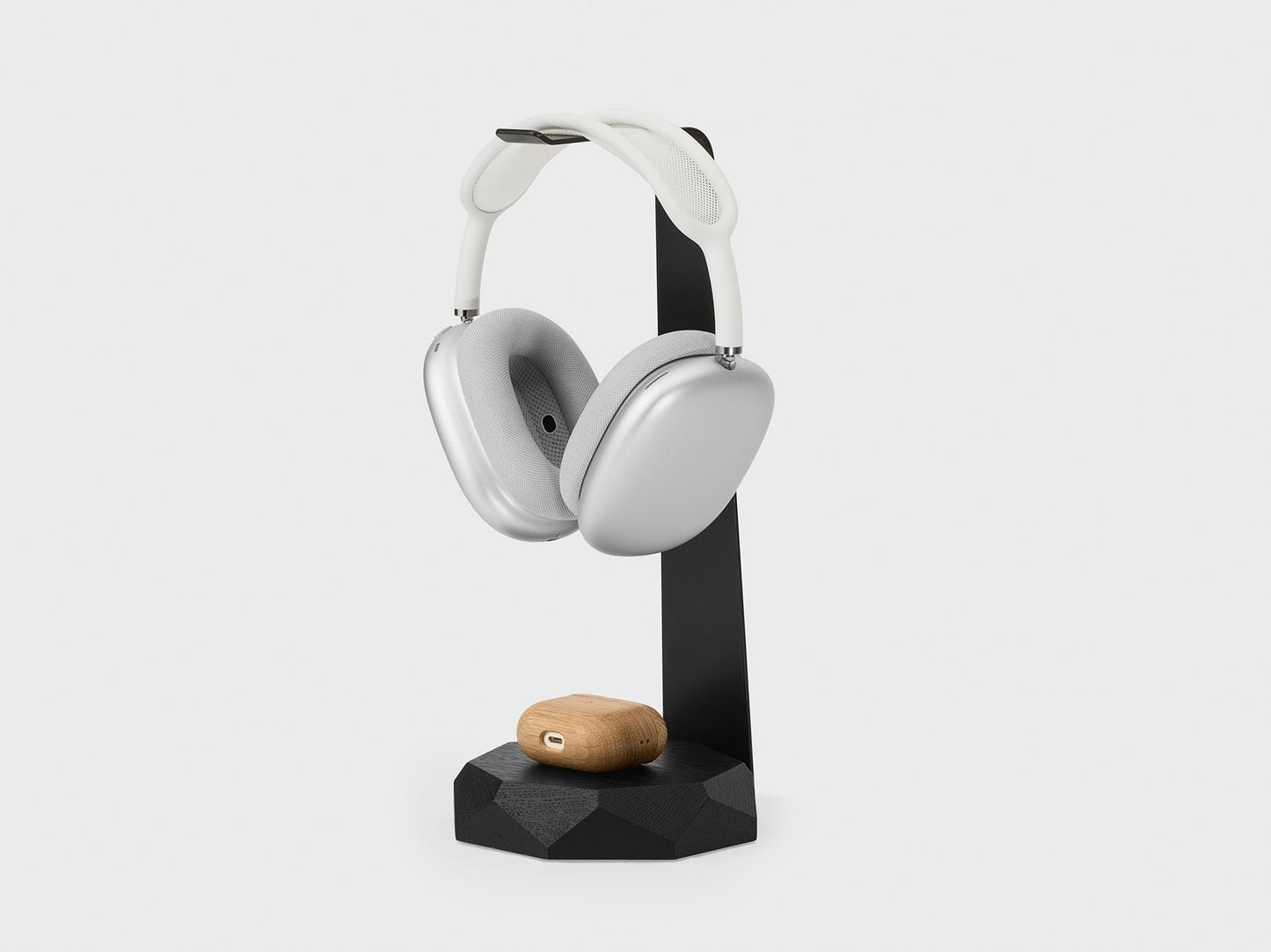 2-in-1 Headphones Stand – Sleek Space-Saving Desk Organizer