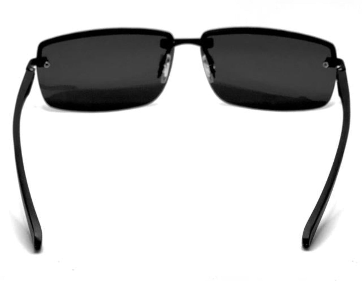 X-Loop Metal Polarised Rimless Sunglasses for Driving and Fishing