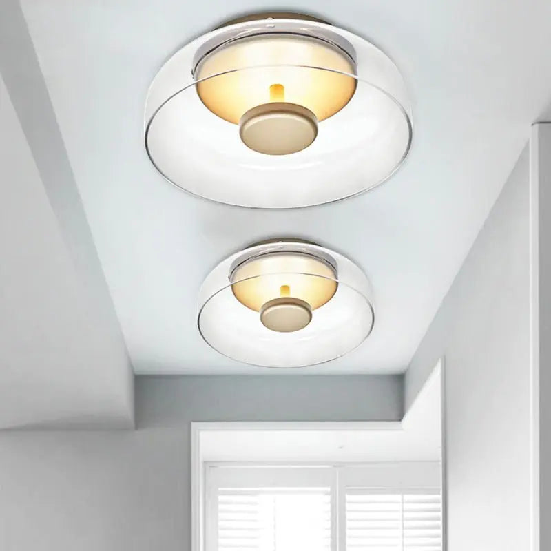 Premium LED Ceiling Light with Glass Cover – Sleek, Modern Illumination