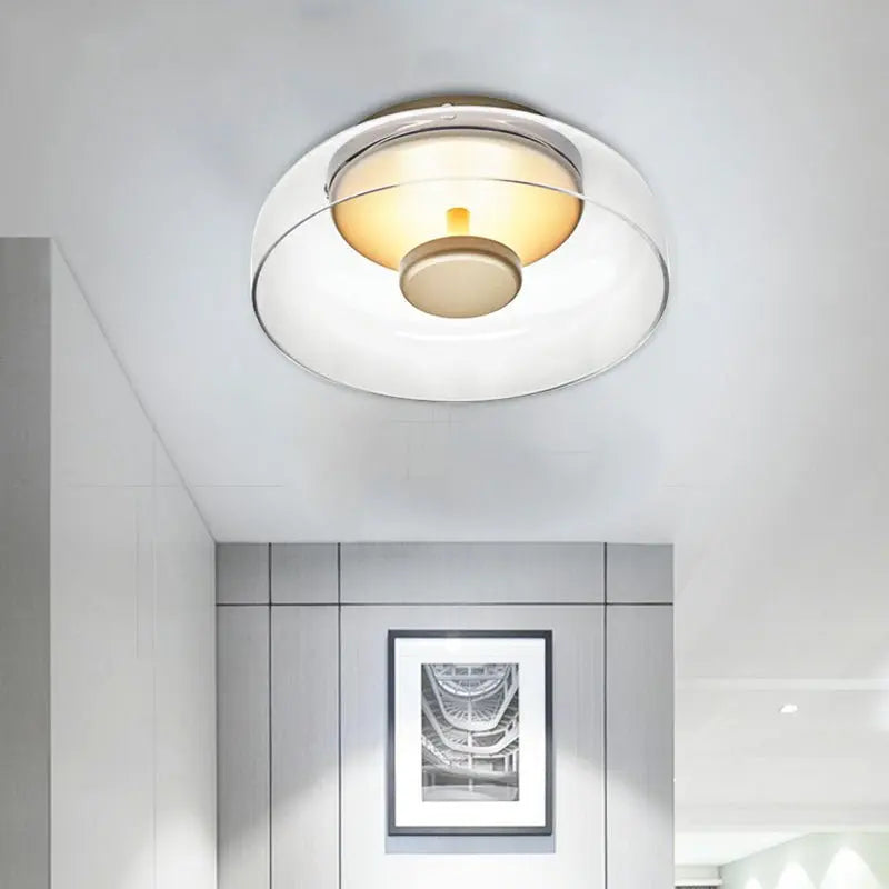 Premium LED Ceiling Light with Glass Cover – Sleek, Modern Illumination
