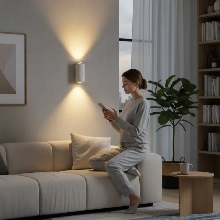 LED Wall Lamp with Motion Sensor – Smart, Automatic & Energy-Efficient Lighting