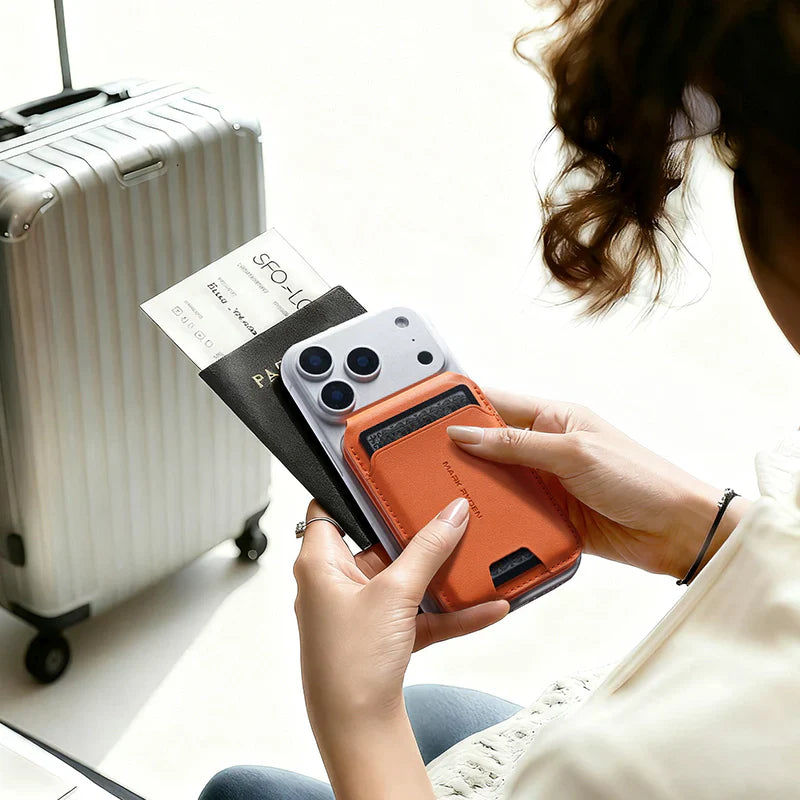 MagFold: Ultra-Slim MagSafe Foldable Card Holder Wallet for Effortless Everyday Carry
