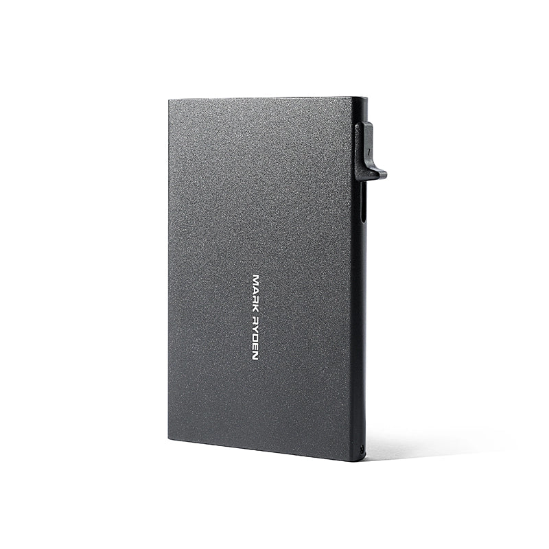 VaultPop Ultra-Thin Metal Card Holder — Sleek Protection for Your Cards