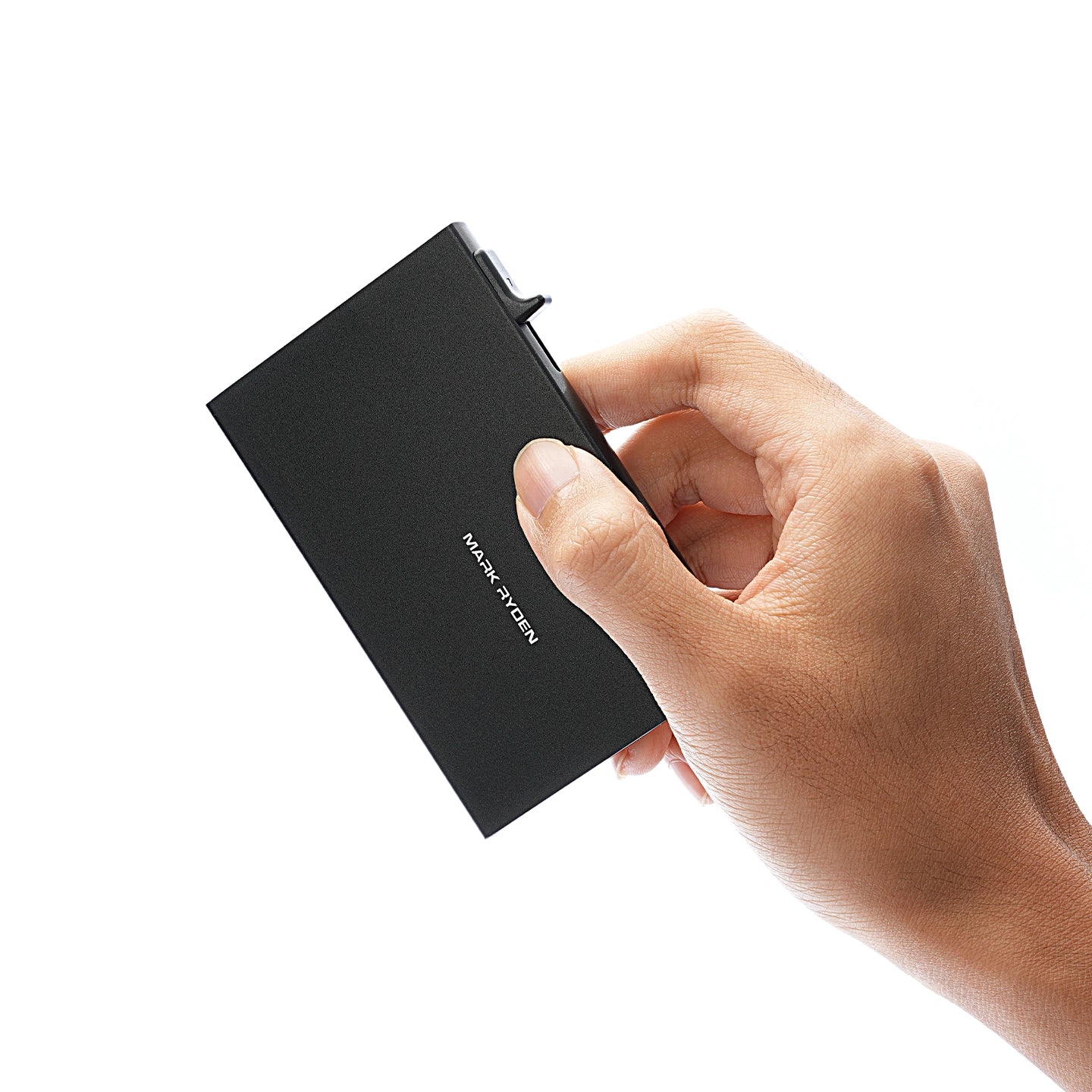 VaultPop Ultra-Thin Metal Card Holder — Sleek Protection for Your Cards