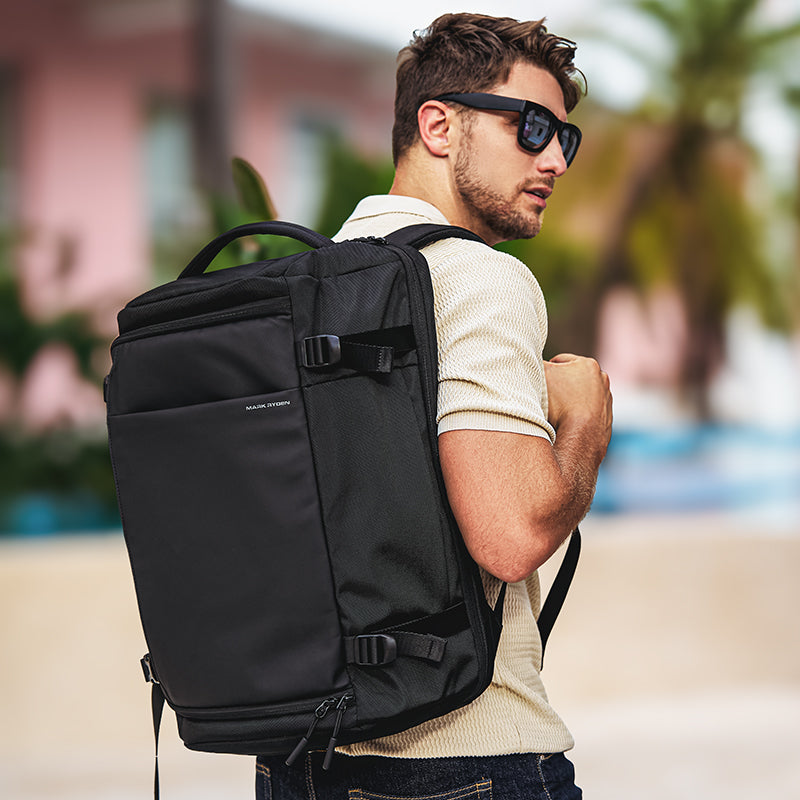 Aegis Fortress All-Weather 38L Travel Backpack with Multiple Compartments