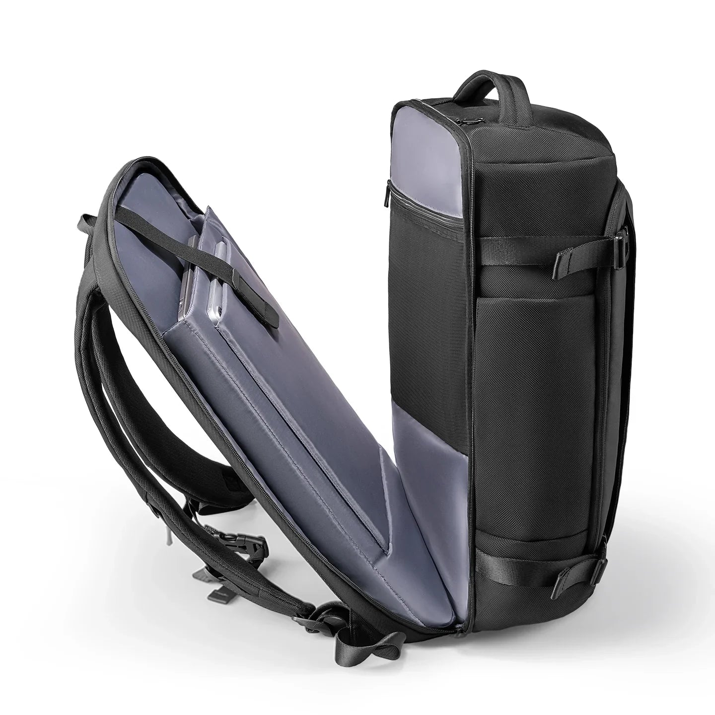 Aegis Fortress All-Weather 38L Travel Backpack with Multiple Compartments