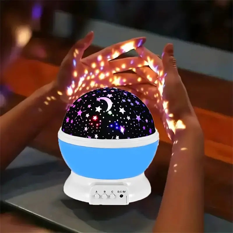 Star Projection Night Light with Bright LEDs