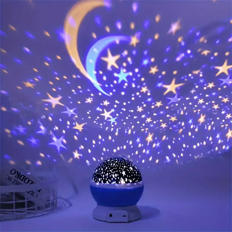 Star Projection Night Light with Bright LEDs