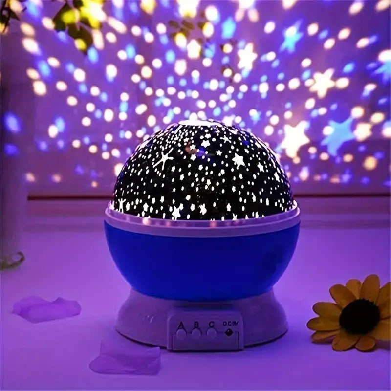 Star Projection Night Light with Bright LEDs