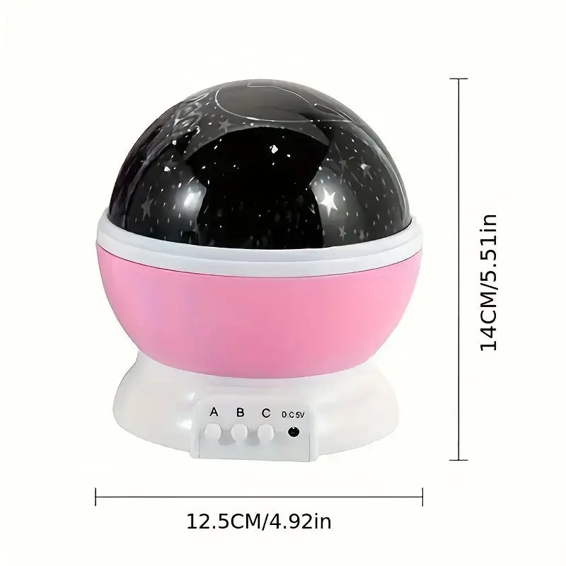Star Projection Night Light with Bright LEDs
