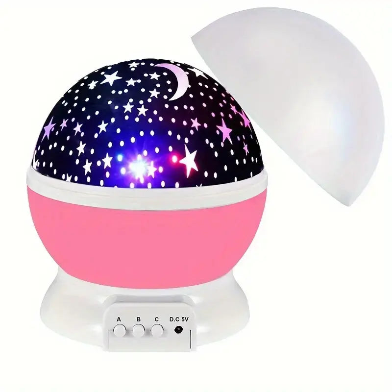Star Projection Night Light with Bright LEDs