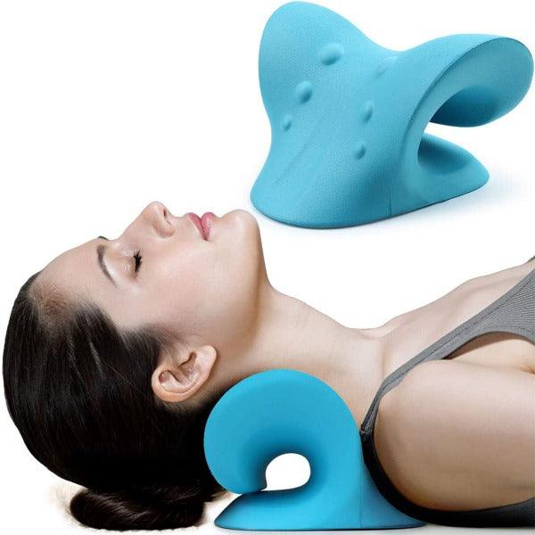 Original Cloud-Shape Neck Stretcher Pillow – Neck Traction for Cervical Pain Relief (UK)