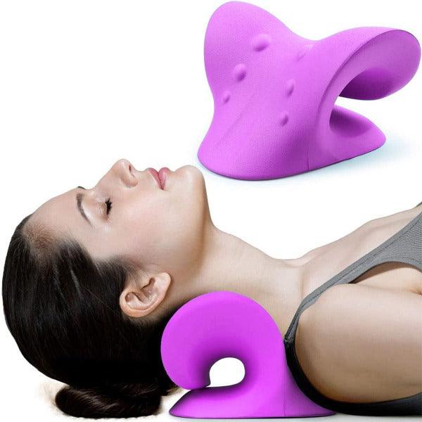 Original Cloud-Shape Neck Stretcher Pillow – Neck Traction for Cervical Pain Relief (UK)