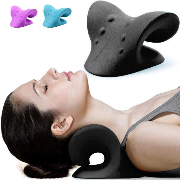 Original Cloud-Shape Neck Stretcher Pillow – Neck Traction for Cervical Pain Relief (UK)