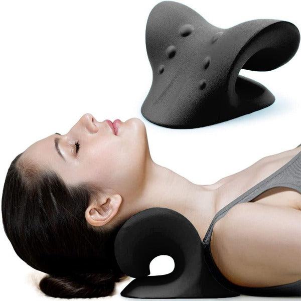 Original Cloud-Shape Neck Stretcher Pillow – Neck Traction for Cervical Pain Relief (UK)