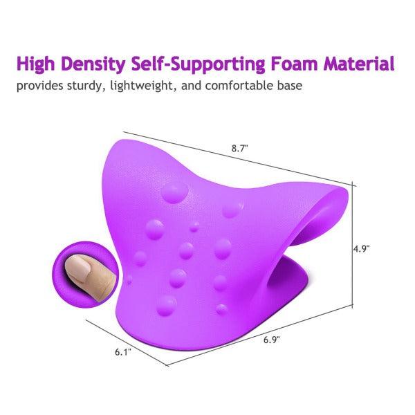 Original Cloud-Shape Neck Stretcher Pillow – Neck Traction for Cervical Pain Relief (UK)