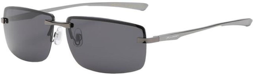 X-Loop Metal Polarised Rimless Sunglasses for Driving and Fishing