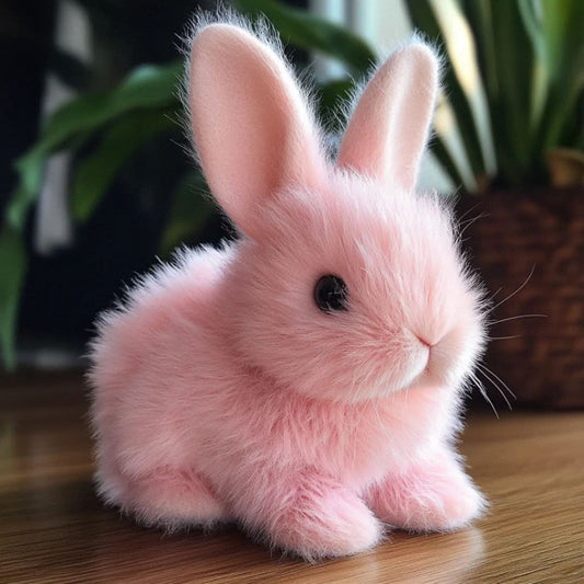 Interactive Bunny Plush: Hopping Toy for Kids