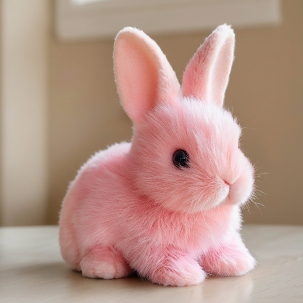 Interactive Bunny Plush: Hopping Toy for Kids