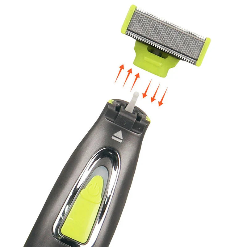 MLG Electric Shaver for Men & Women – Portable Full-Body Trimmer with USB Rechargeable T-Blade Razor, Washable for Beard, Armpits, and More