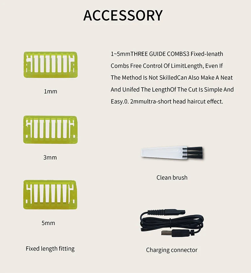 MLG Electric Shaver for Men & Women – Portable Full-Body Trimmer with USB Rechargeable T-Blade Razor, Washable for Beard, Armpits, and More