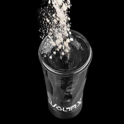 Electric Protein Shaker Bottle — BPA-Free Tritan, USB-Rechargeable