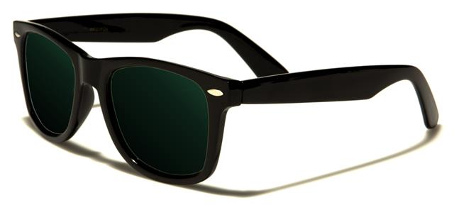 Designer Polarized Unisex Retro Square Sunglasses - Timeless Classic Style