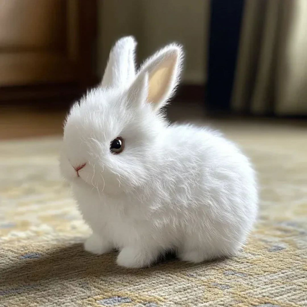 Interactive Bunny Plush: Hopping Toy for Kids