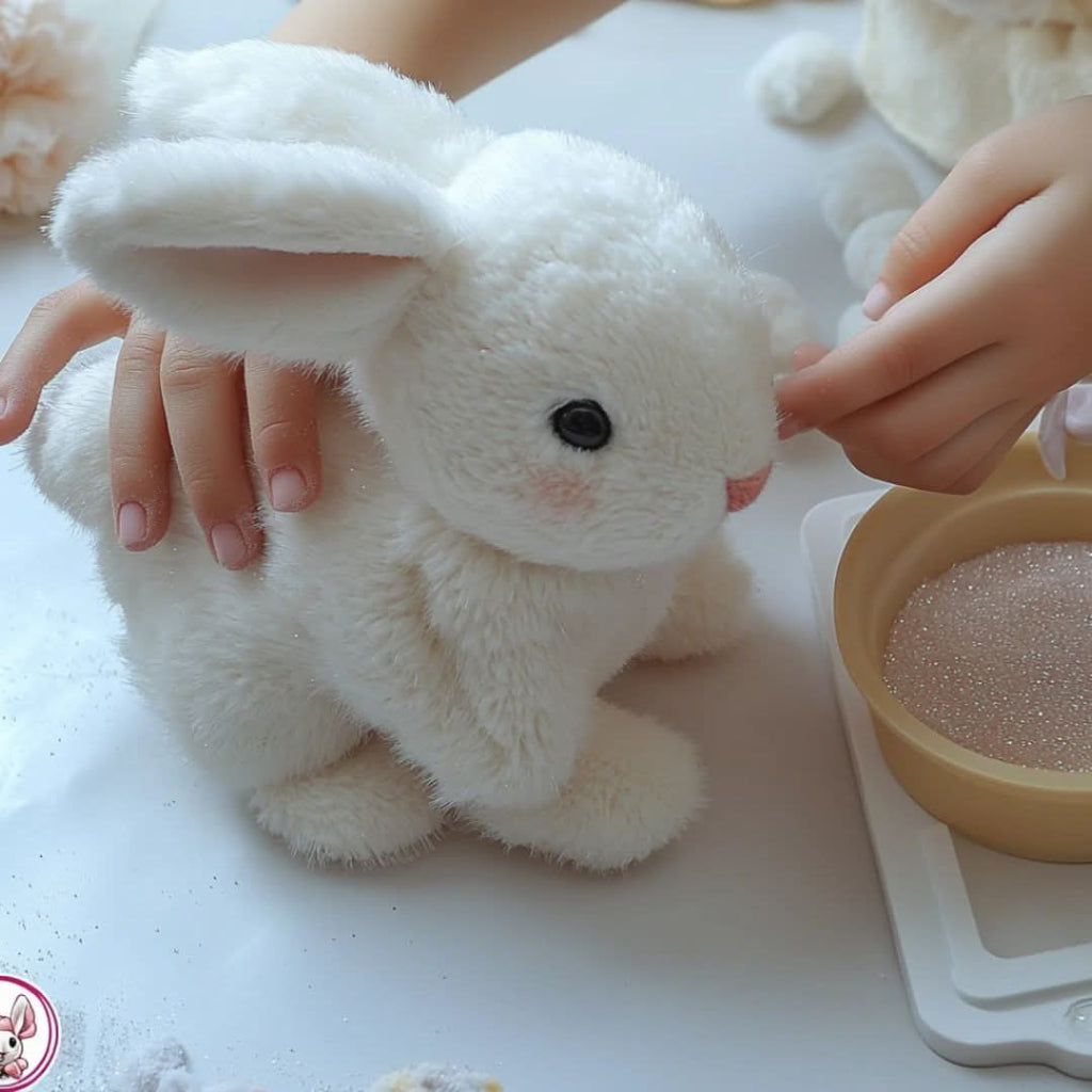 Interactive Bunny Plush: Hopping Toy for Kids
